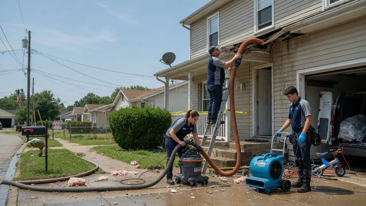 Water Damage Restoration in New Florence, MO near me